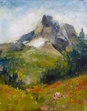 "Springtime & Glacier" by Stephen Shortridge