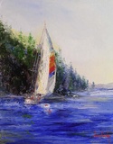 "Rounding Stevens Point" by Stephen Shortridge