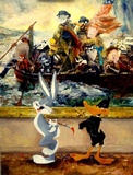 "Bugs Crossing the Delaware" by Stephen Shortridge