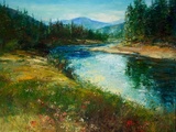 "Daybreak on the Coeur d Alene River" by Stephen Shortridge