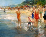 "Afternoon Social, Naples Beach" by Stephen Shortridge